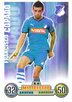 Francisco Copado TSG 1899 Hoffenheim 2008/09 Topps MA Bundesliga #171